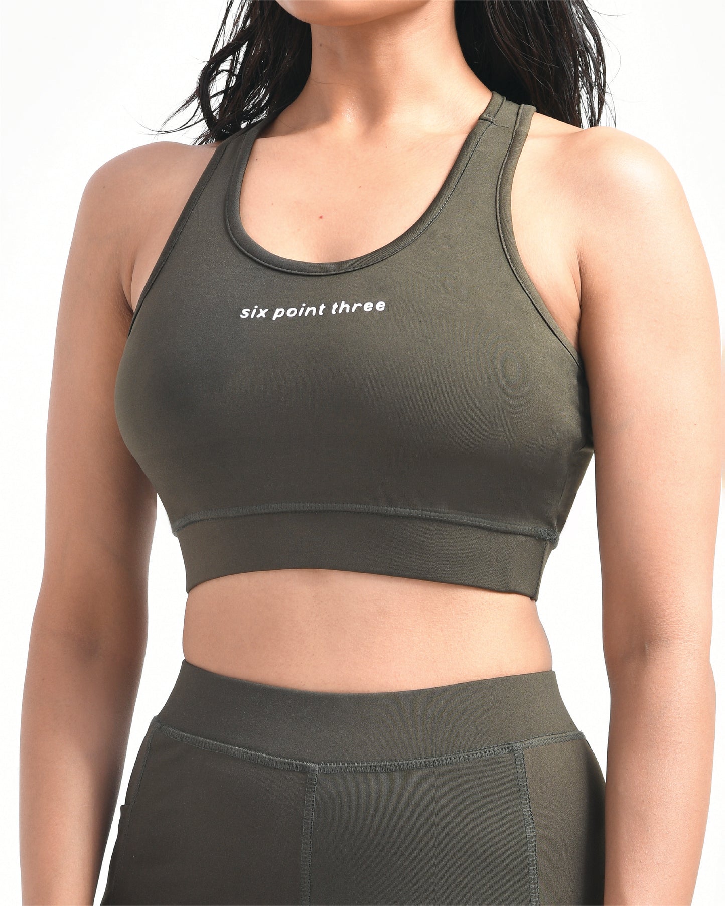 Six Point Three High Impact Gym Sports Bra for Women