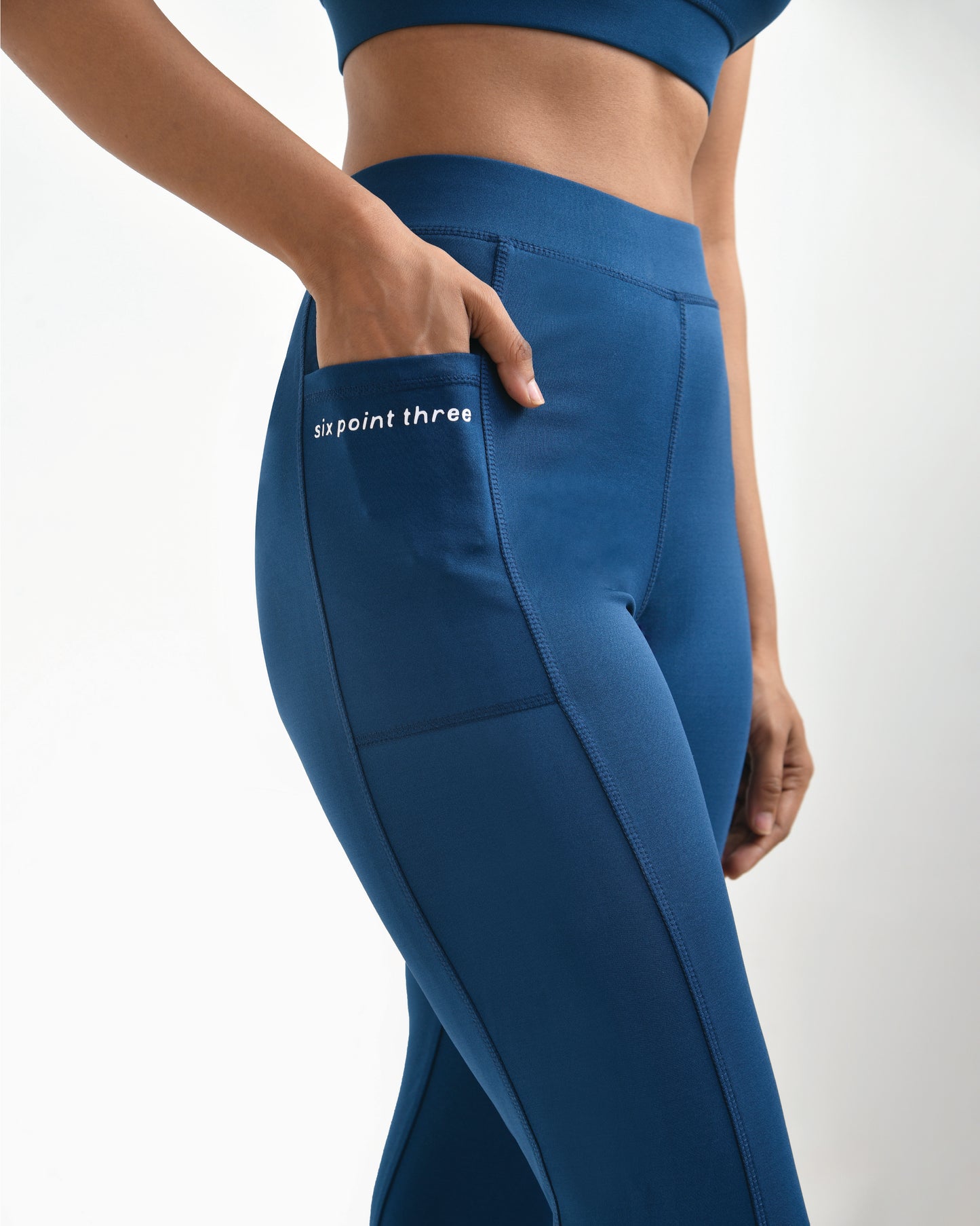 Running Leggings | Blue