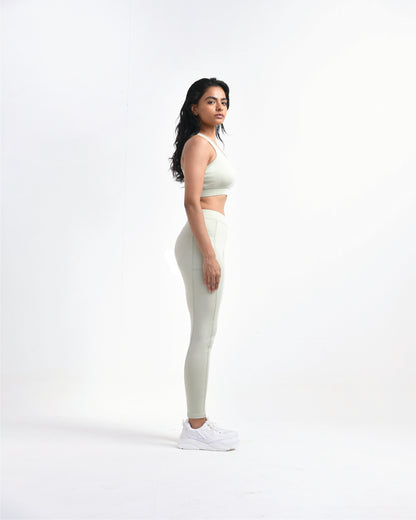 Running Leggings | Light Sage