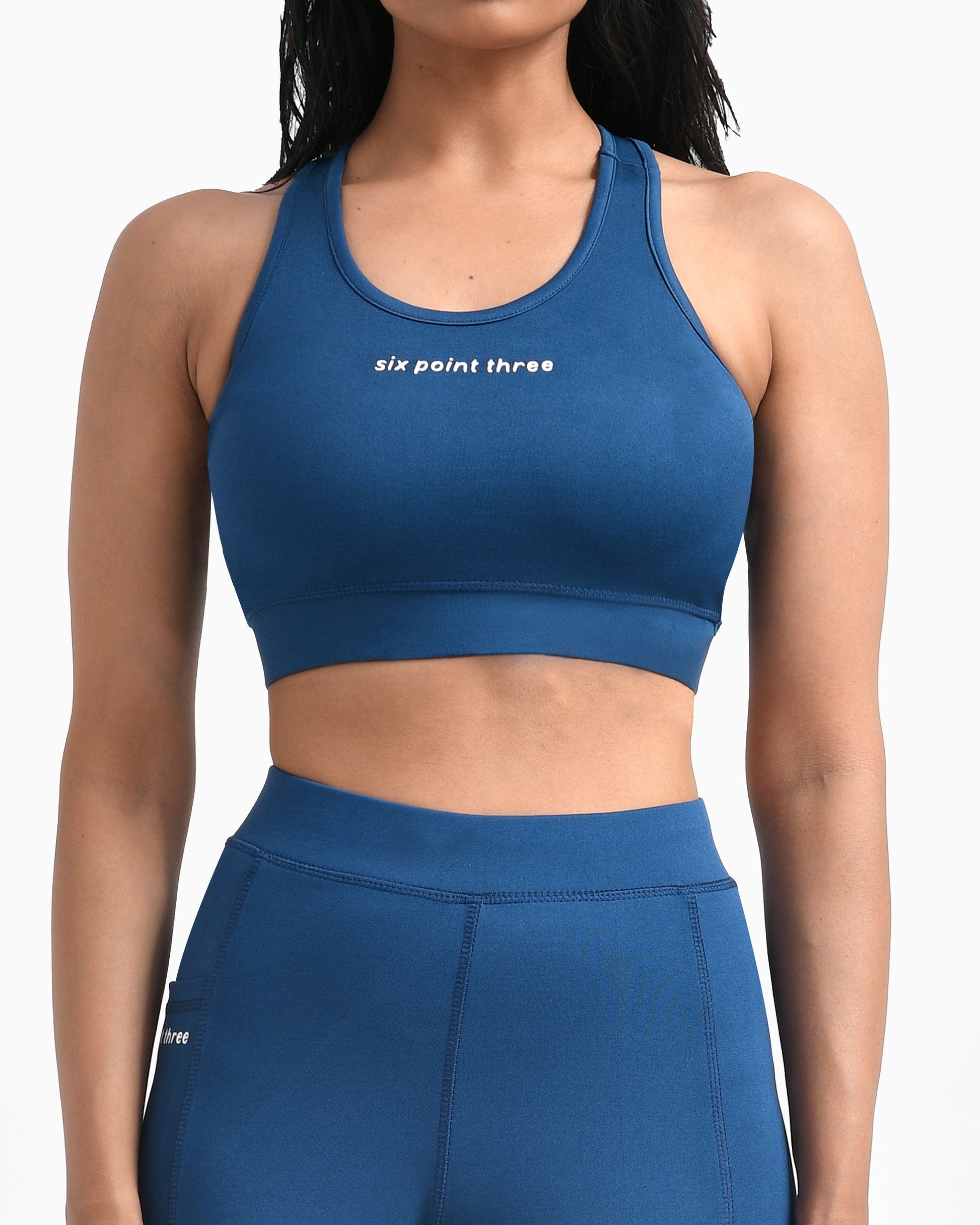 Six Point Three High Impact Gym Sports Bra for Women