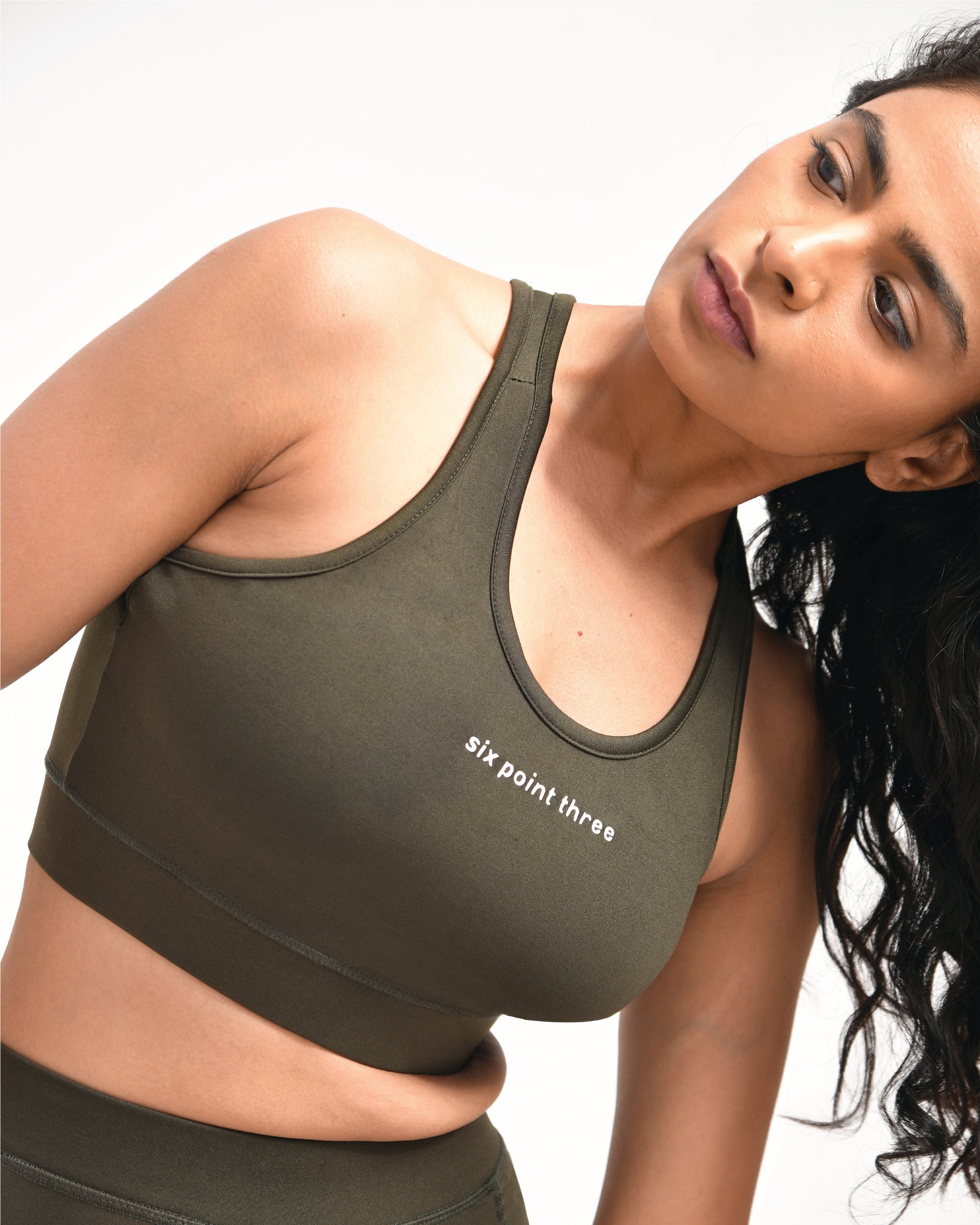Six Point Three High Impact Gym Sports Bra for Women