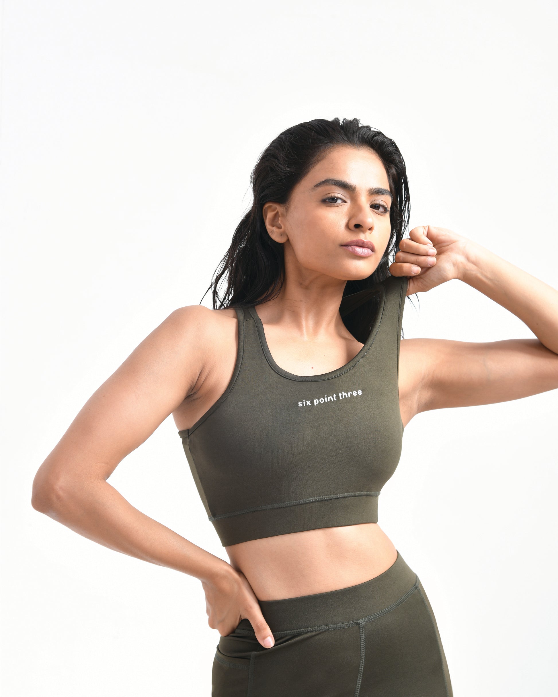 Six Point Three High Impact Gym Sports Bra for Women