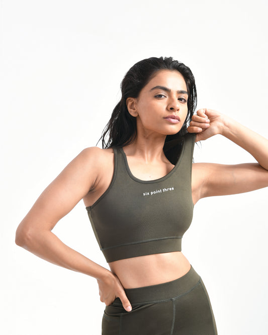 Six Point Three High Impact Gym Sports Bra for Women