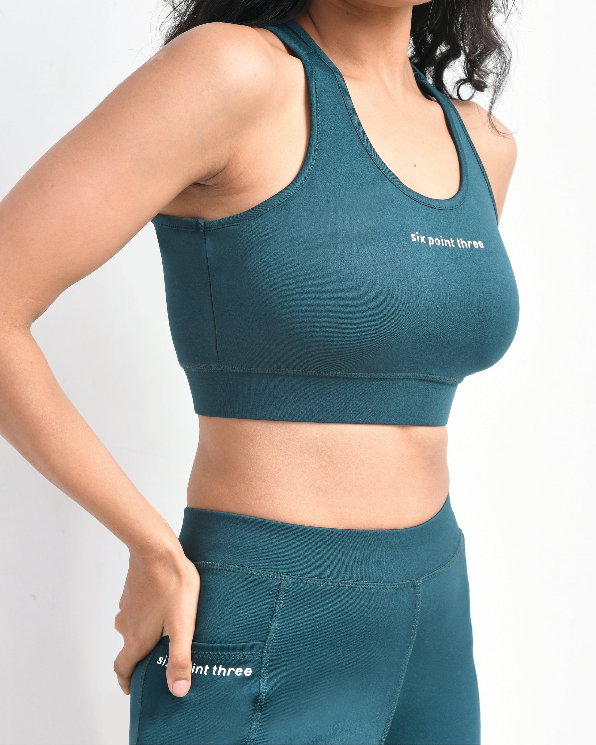 Six Point Three High Impact Gym Sports Bra for Women