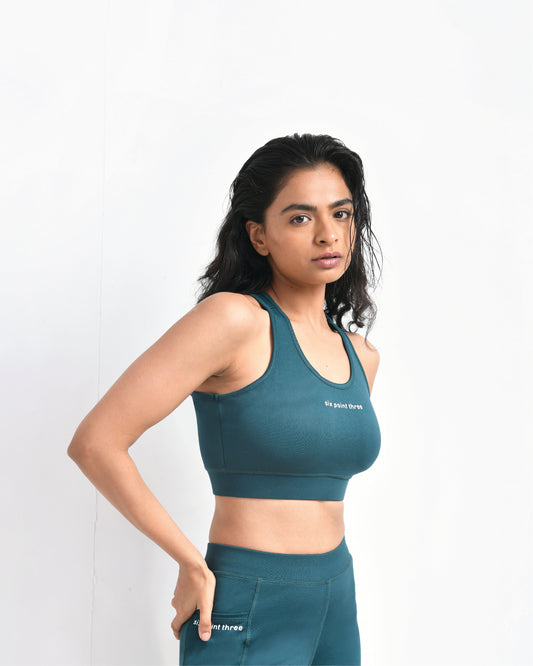 Six Point Three High Impact Gym Sports Bra for Women
