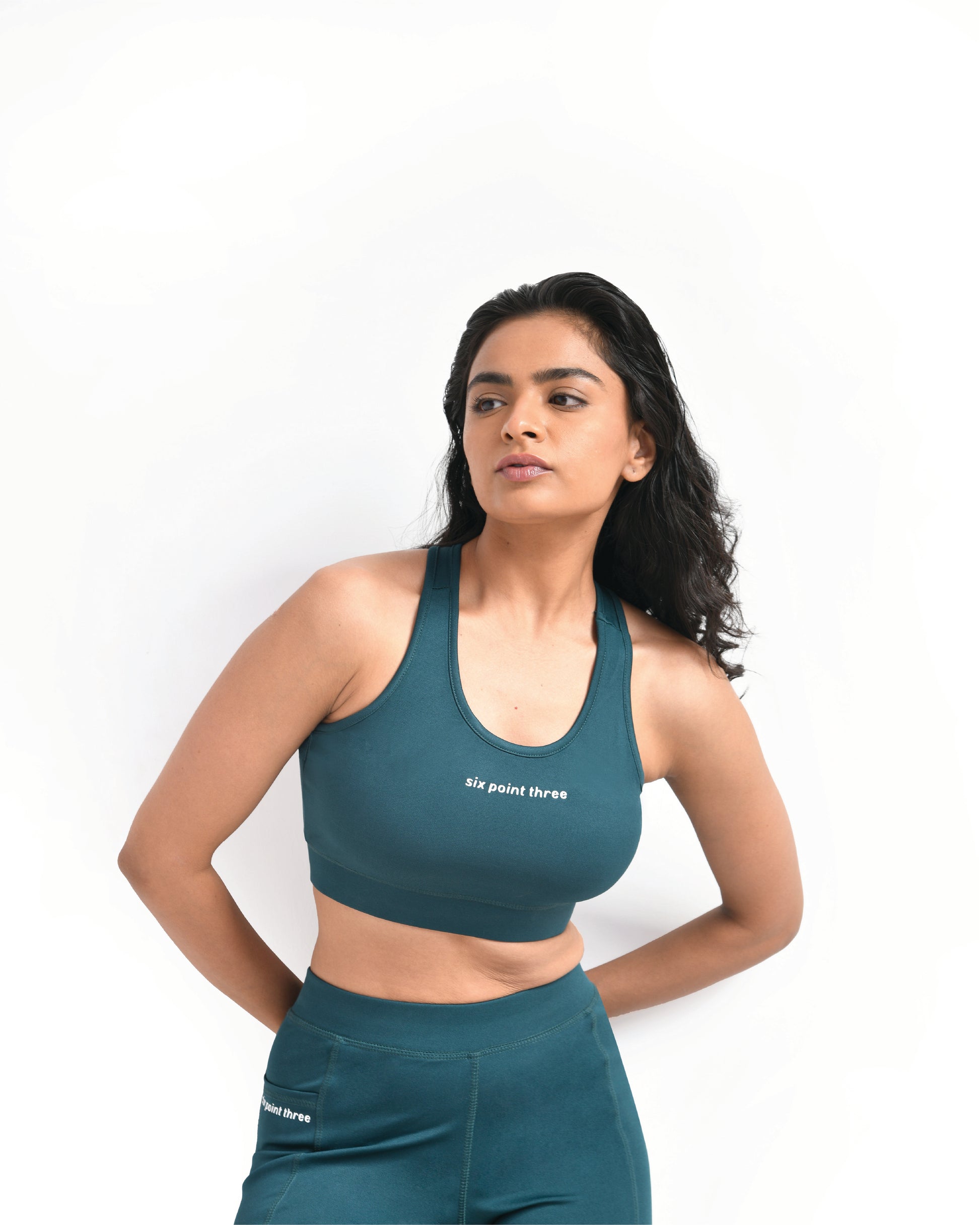 Six Point Three High Impact Gym Sports Bra for Women